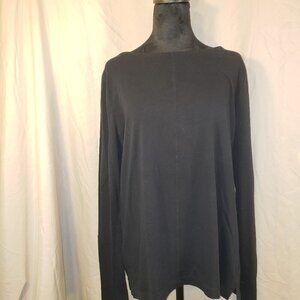 Jones New York Black Long Sleeve Tee Shirt - XL